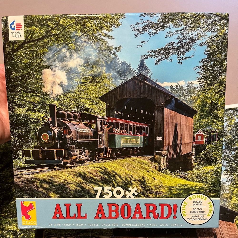 🧩All Aboard Puzzle, 750 pcs - Picture 3 of 8